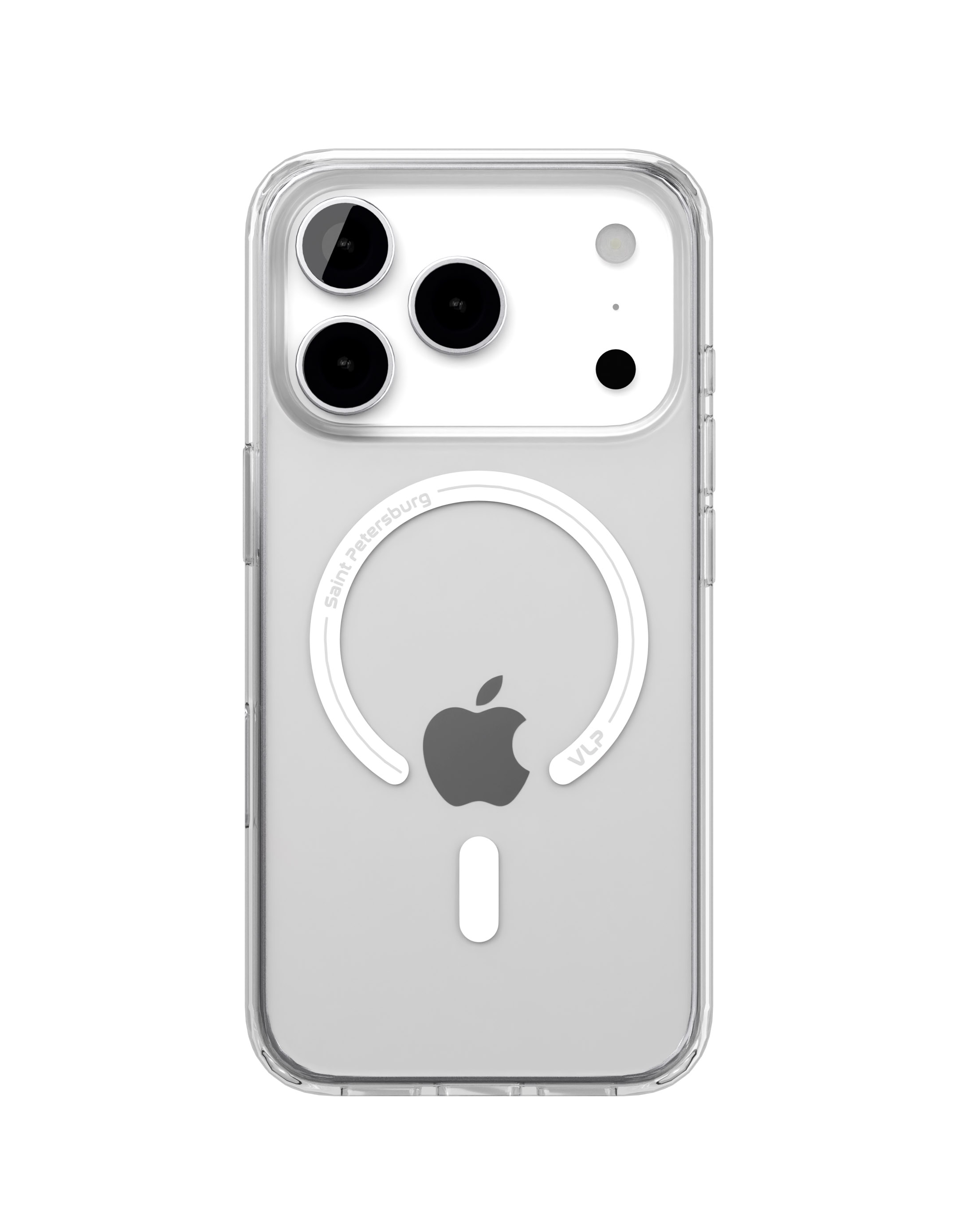 Чехол защитный VLP Diamond Case с MagSafe для iPhone 17 Pro, прозрачный