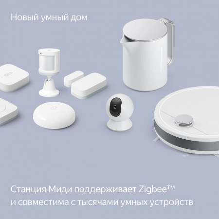 Умная колонка Яндекс.Станция Миди Серый