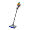 Пылесос Dyson V12S Detect Slim Submarine Yellow/Nickel, серебристый