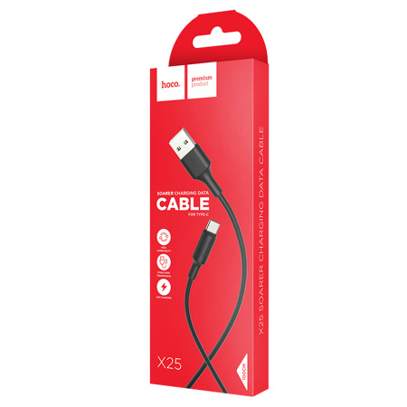 Кабель Hoco X25 USB-TypeC 1м