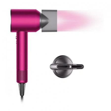 Фен Dyson Supersonic HD07 Fuchsia/Nickel, фуксия/никель