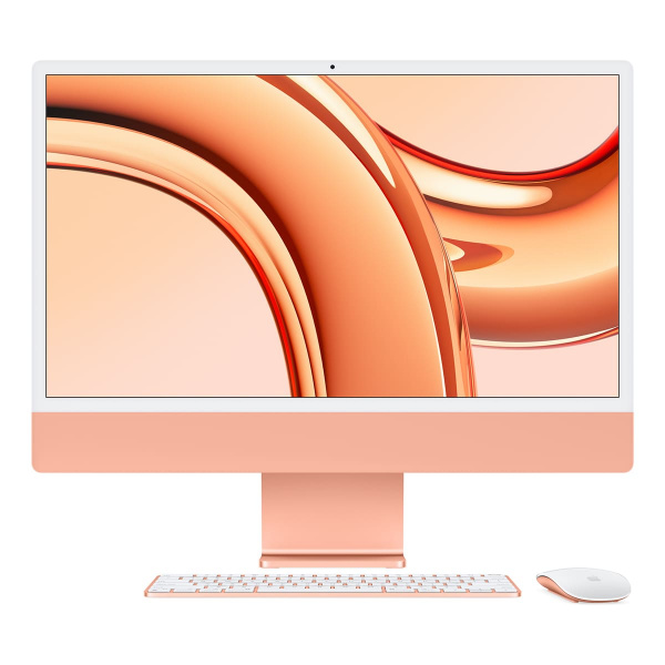 Apple iMac 24" Z19R (M3, 8C CPU, 10C GPU, 2023) Retina 4,5K, 8 Гб, 256 Гб (MQRX3) Оранжевый