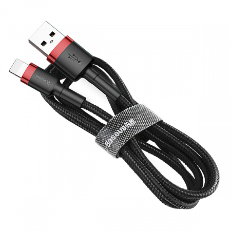 Кабель Baseus Cafule USB-Lightning 2.4A 1м (CATKLF-B19)