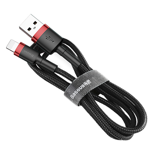 Кабель Baseus Cafule USB-Lightning 2.4A 1м (CATKLF-B19)