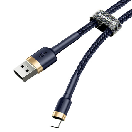 Кабель Baseus USB-Lightning 2.4A 1m, синий (CALKLF-BV3)