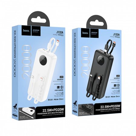 Внешний аккумулятор Hoco J132A Sabio 20000mAh черный