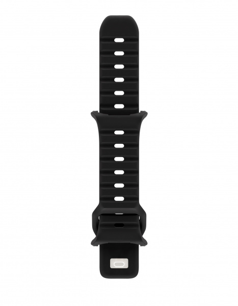 Ремешок силиконовый VLP Pulse Band для Samsung Watch Ultra 47 мм, черный
