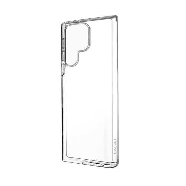Прозрачный силиконовый чехол для Samsung Galaxy S24 Ultra