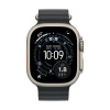 Apple Watch Ultra 3 (2025), 49 мм корпус из титана цвета «Natural», ремешок Ocean Band цвета «Black»