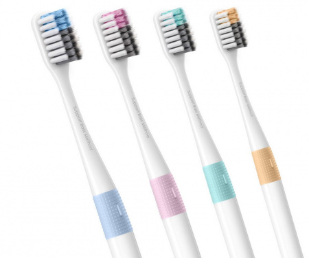 Набор зубных щеток Xiaomi Dr.Bei Bass Soft Toothbrush (4pcs/Pack)