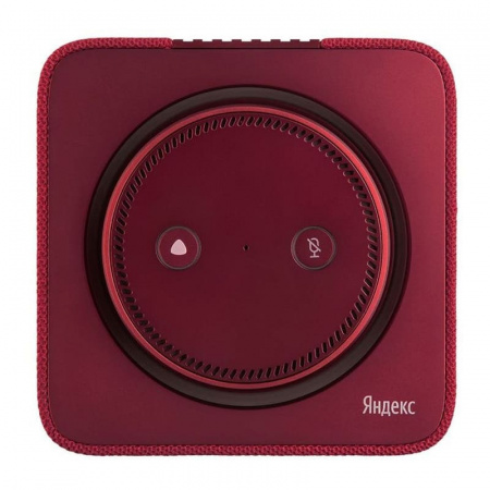 Умная колонка Яндекс.Станция Макс (с Алисой, с Zigbee) Красная