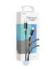 Дата-кабель VLP Diamond Cable USB C - USB C, 1.2м, темно-серый