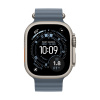 Apple Watch Ultra 3 (2025), 49 мм корпус из титана цвета «Natural», ремешок Ocean Band цвета «Anchor Blue»