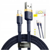 Кабель Baseus USB-Lightning 2.4A 1m, синий (CALKLF-BV3)