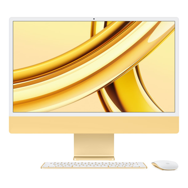 Apple iMac 24" Z19G (M3, 8C CPU, 10C GPU, 2023) Retina 4,5K, 8 Гб, 512 Гб (MQRM3) Желтый