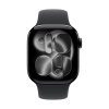 Apple Watch Series 11, 42 мм корпус из алюминия цвета «Jet Black», ремешок Sport Band цвета «Black»