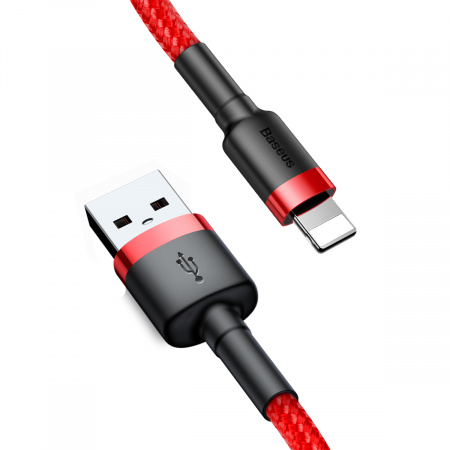 Кабель Baseus Cafule USB-Lightning 2.4A 1м (CALKLF-B09)