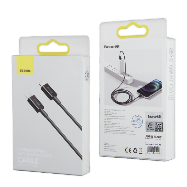 Кабель Baseus Type-C - Lightning 20W 1м (CATLYS-A02)