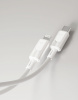 Дата-кабель VLP Force Line 30W USB-C + Lightning, 1.2m, белый