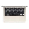 Apple MacBook Air 13" (M4 10C CPU, 10C GPU, 2025) 24Gb, 512Gb SSD (MC6A4) Starlight, «сияющая звезда»
