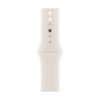 Apple Watch Series 11, 46 мм корпус из алюминия цвета «Rose Gold», ремешок Sport Band цвета «Starlight»