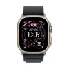 Apple Watch Ultra 3 (2025), 49 мм корпус из титана цвета «Natural», ремешок Alpine Loop размера M цвета «Black»