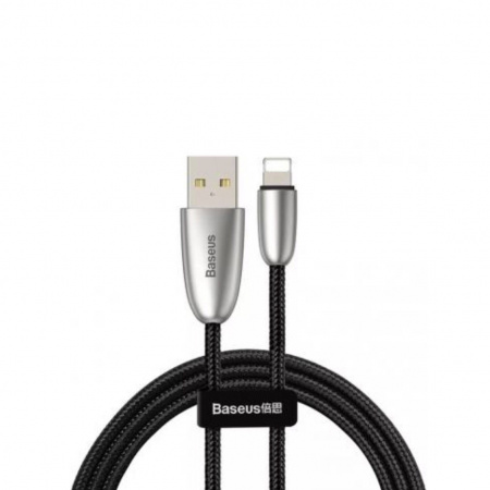 Кабель Baseus USB-Lightning 1.5A 2m, черный (CALSP-C01)