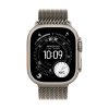 Apple Watch Ultra 3 (2025), 49 мм корпус из титана цвета «Natural», ремешок Titanium Milanese Loop размера M цвета «Natural»