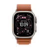 Apple Watch Ultra 3 (2025), 49 мм корпус из титана цвета «Natural», ремешок Alpine Loop размера L цвета «Terra Cotta»