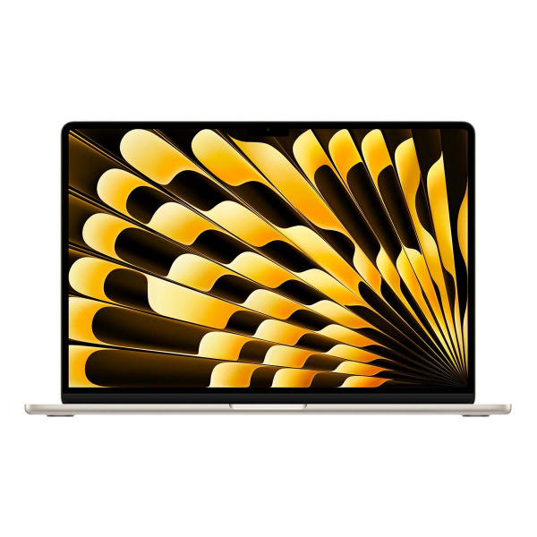 Apple MacBook Air 15" (M5, 10C CPU, 10C GPU, 2026) 16/512GB SSD (MDVD4) Starlight, «сияющая звезда»